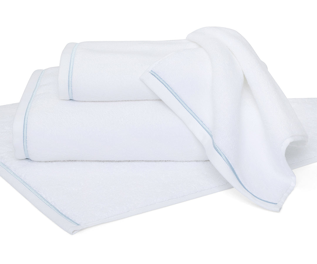 blue babe bath towels