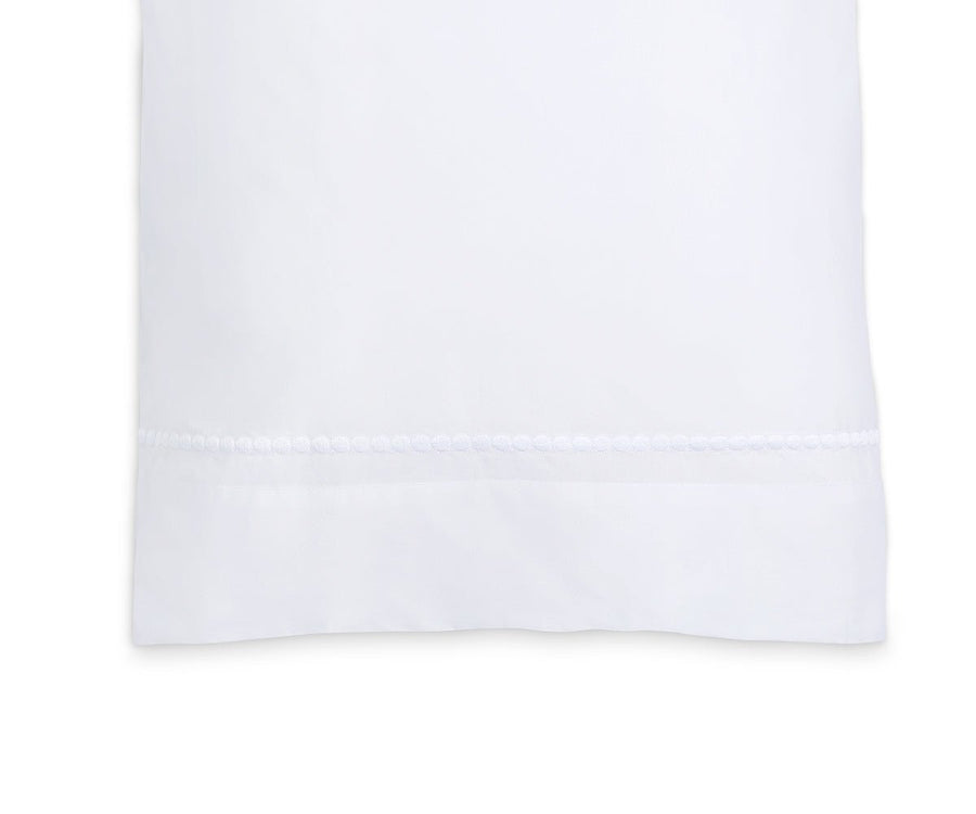 white dottie pillowcases -DOT-KPC-WHITE